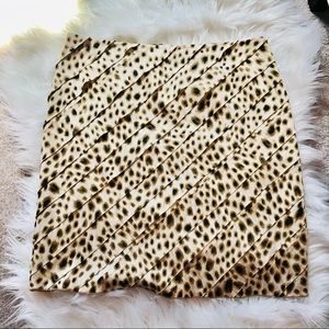 Ann Taylor Spotted Skirt